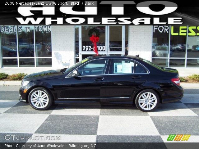 2008 Mercedes-Benz C 300 Sport in Black