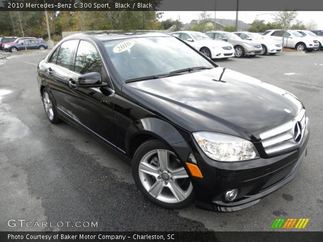 2010 Mercedes-Benz C 300 Sport in Black