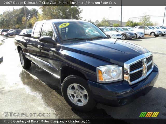 2007 Dodge Dakota SLT Club Cab in Patriot Blue Pearl