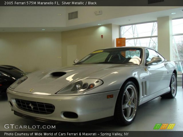 2005 Ferrari 575M Maranello F1 in Silver Metallic