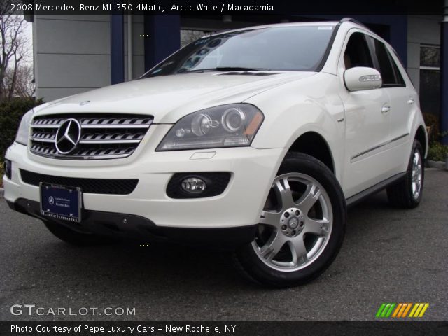 2008 Mercedes-Benz ML 350 4Matic in Arctic White