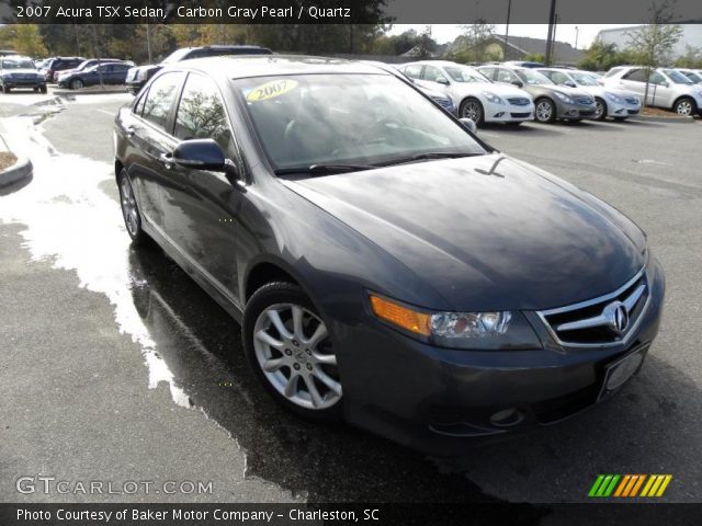 2007 Acura TSX Sedan in Carbon Gray Pearl