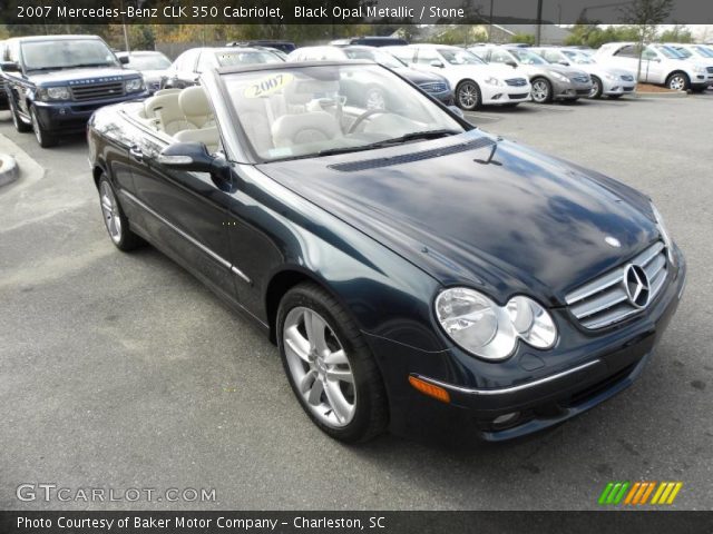 2007 Mercedes-Benz CLK 350 Cabriolet in Black Opal Metallic