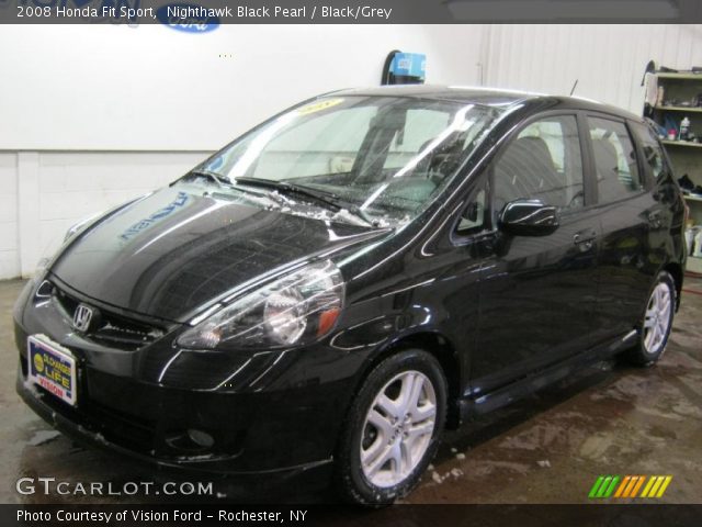 2008 Honda Fit Sport in Nighthawk Black Pearl