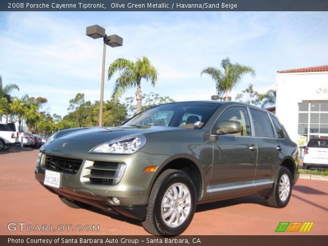 2008 Porsche Cayenne Tiptronic in Olive Green Metallic