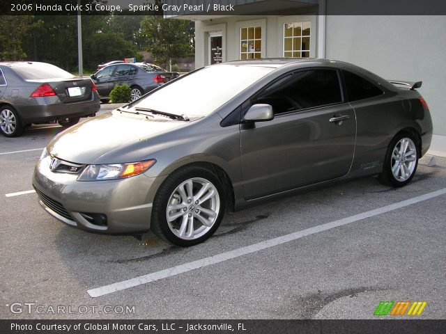 2006 Honda Civic Si Coupe in Sparkle Gray Pearl