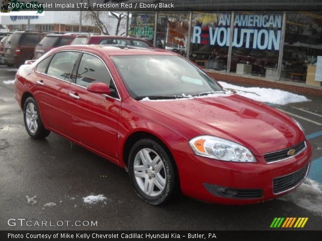 2007 Chevrolet Impala LTZ in Precision Red