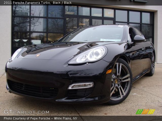 2011 Porsche Panamera Turbo in Black