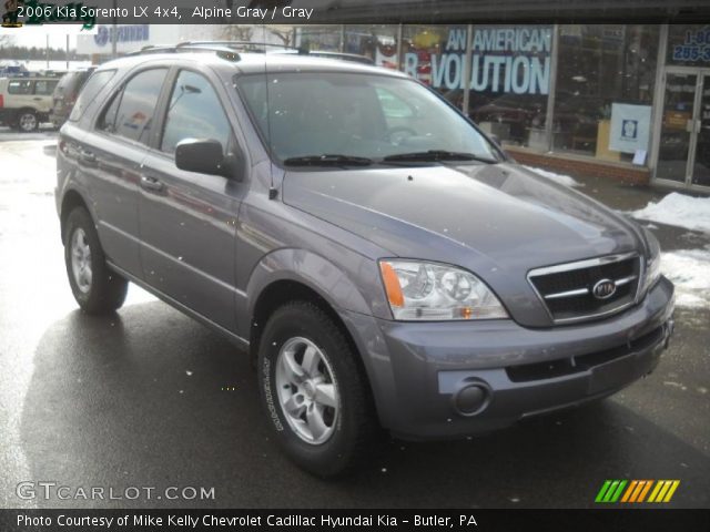 2006 Kia Sorento LX 4x4 in Alpine Gray