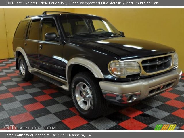 2001 Ford Explorer Eddie Bauer 4x4 in Deep Wedgewood Blue Metallic