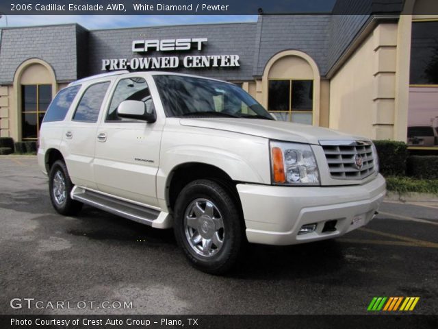 2006 Cadillac Escalade AWD in White Diamond