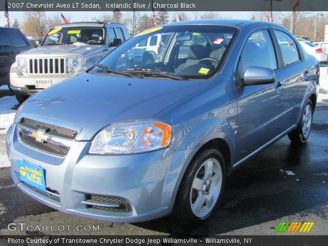 2007 Chevrolet Aveo LT Sedan in Icelandic Blue