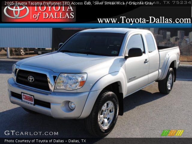 2005 Toyota Tacoma PreRunner TRD Access Cab in Silver Streak Mica