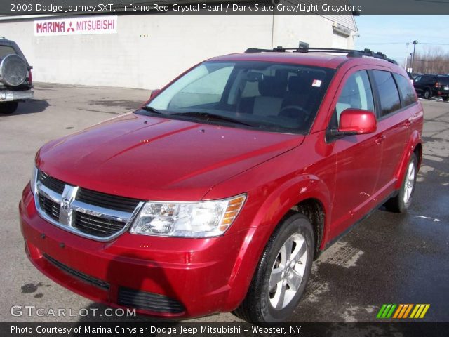 2009 Dodge Journey SXT in Inferno Red Crystal Pearl