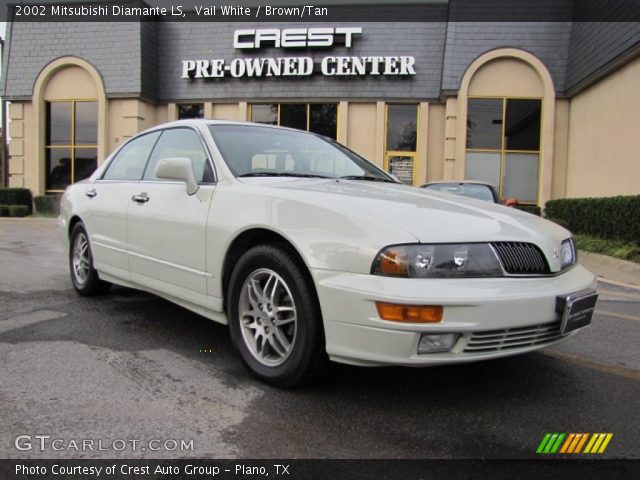 2002 Mitsubishi Diamante LS in Vail White