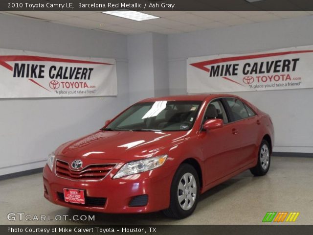 2010 Toyota Camry LE in Barcelona Red Metallic