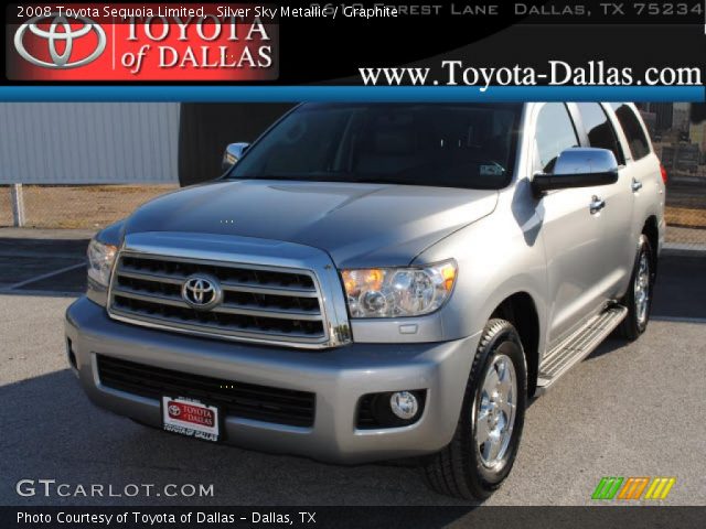 2008 Toyota Sequoia Limited in Silver Sky Metallic