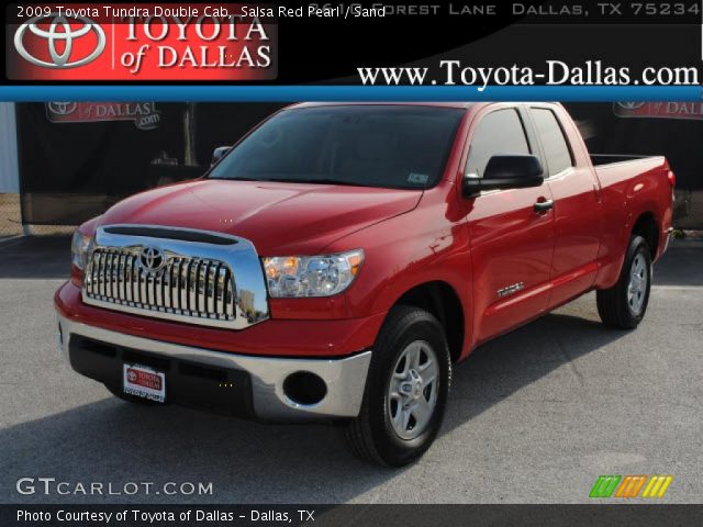 2009 Toyota Tundra Double Cab in Salsa Red Pearl