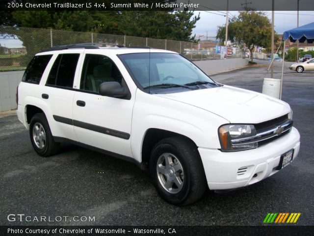 2004 Chevrolet TrailBlazer LS 4x4 in Summit White