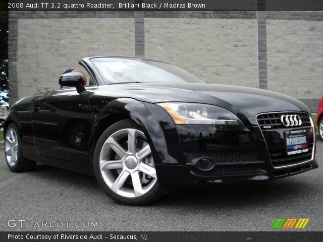 2008 Audi TT 3.2 quattro Roadster in Brilliant Black