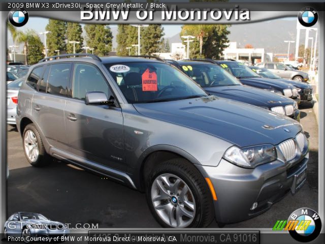 2009 BMW X3 xDrive30i in Space Grey Metallic