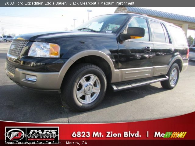 2003 Ford Expedition Eddie Bauer in Black Clearcoat