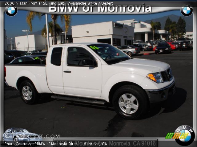 2006 Nissan Frontier SE King Cab in Avalanche White