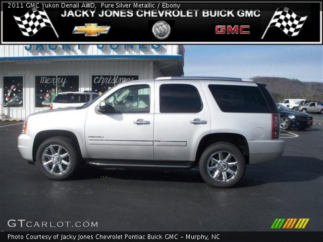 2011 GMC Yukon Denali AWD in Pure Silver Metallic