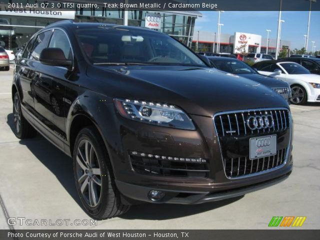 2011 Audi Q7 3.0 TFSI quattro in Teak Brown Metallic