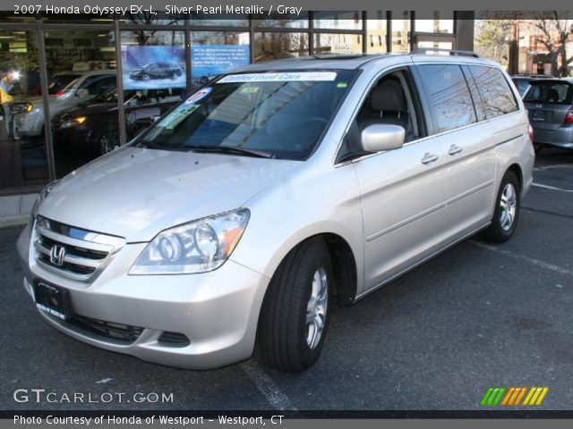 2007 Honda Odyssey EX-L in Silver Pearl Metallic