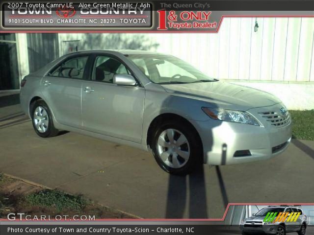 2007 Toyota Camry LE in Aloe Green Metallic