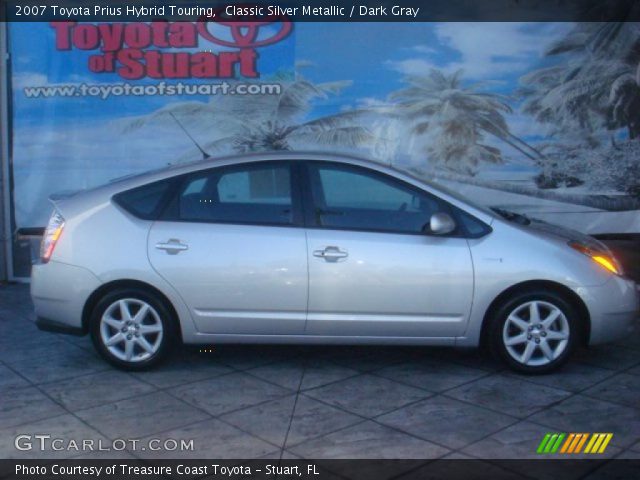 2007 Toyota Prius Hybrid Touring in Classic Silver Metallic