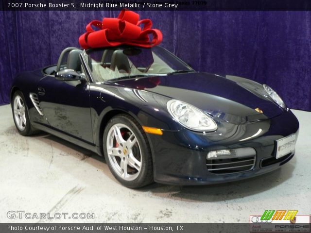 2007 Porsche Boxster S in Midnight Blue Metallic