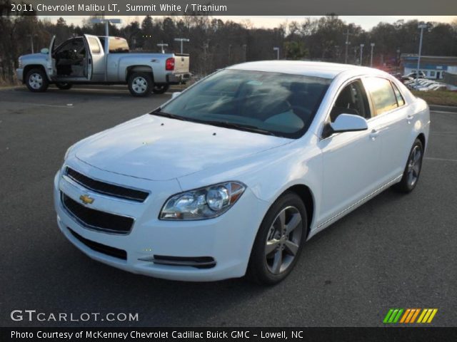 2011 Chevrolet Malibu LT in Summit White