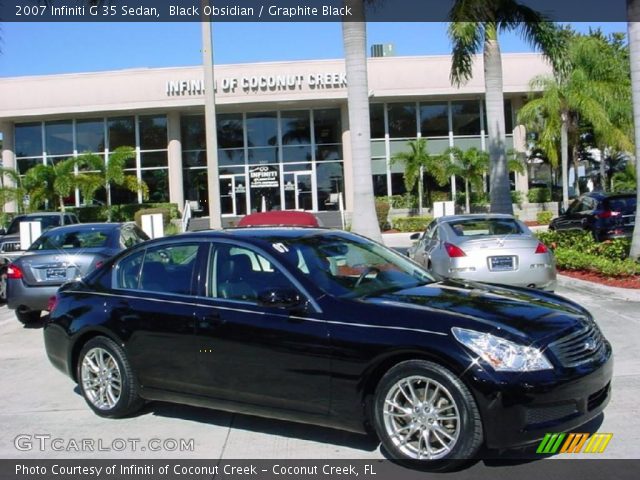 2007 Infiniti G 35 Sedan in Black Obsidian