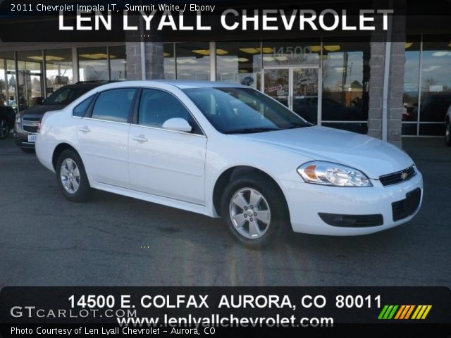 2011 Chevrolet Impala LT in Summit White
