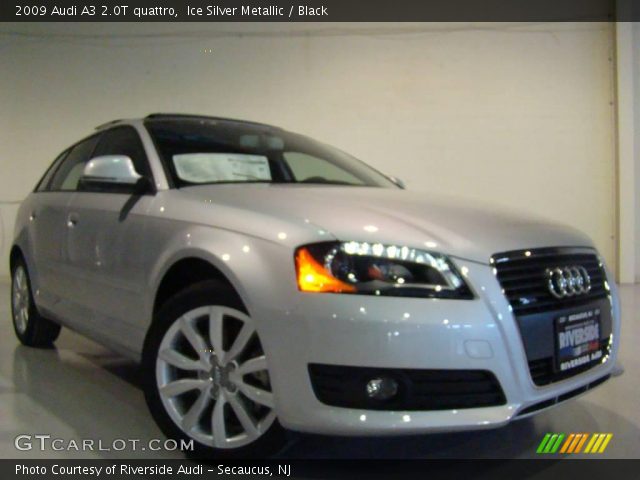 2009 Audi A3 2.0T quattro in Ice Silver Metallic