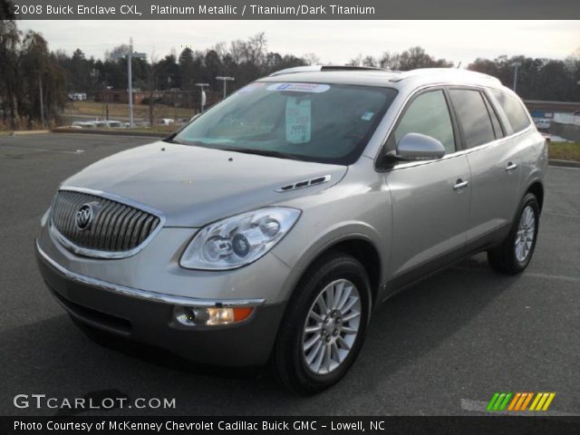 2008 Buick Enclave CXL in Platinum Metallic