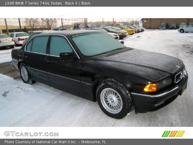 1998 BMW 7 Series 740iL Sedan in Black II