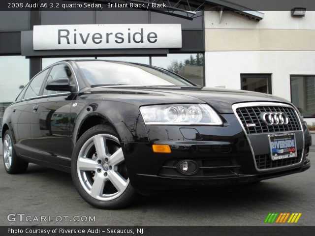 2008 Audi A6 3.2 quattro Sedan in Brilliant Black