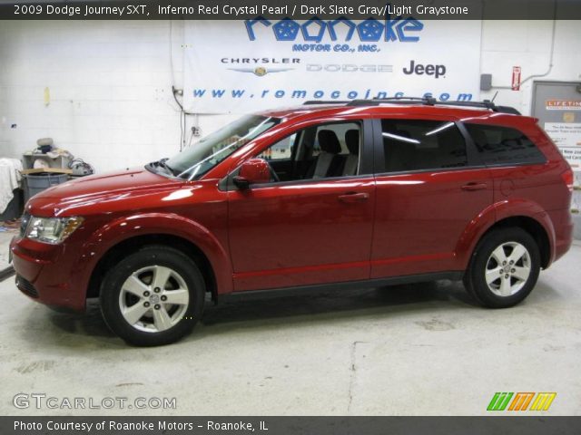 2009 Dodge Journey SXT in Inferno Red Crystal Pearl