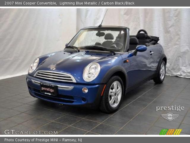2007 Mini Cooper Convertible in Lightning Blue Metallic