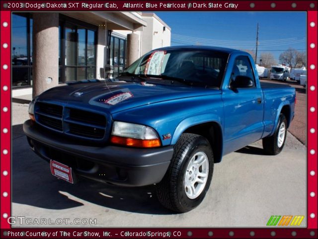 2003 Dodge Dakota SXT Regular Cab in Atlantic Blue Pearlcoat