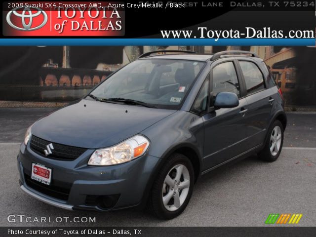 2008 Suzuki SX4 Crossover AWD in Azure Grey Metallic