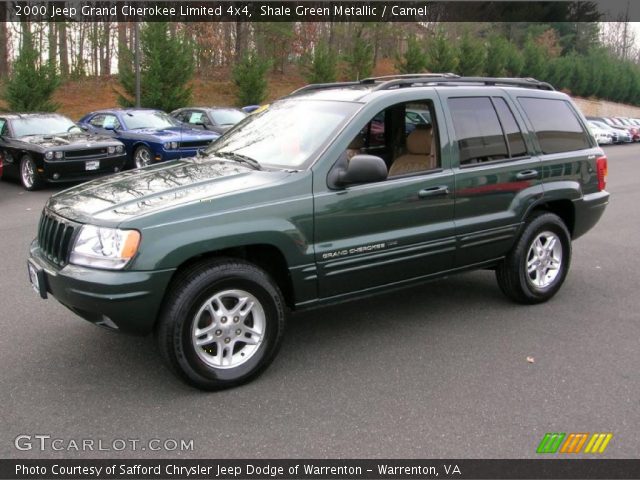 2000 Jeep Grand Cherokee Limited 4x4 in Shale Green Metallic