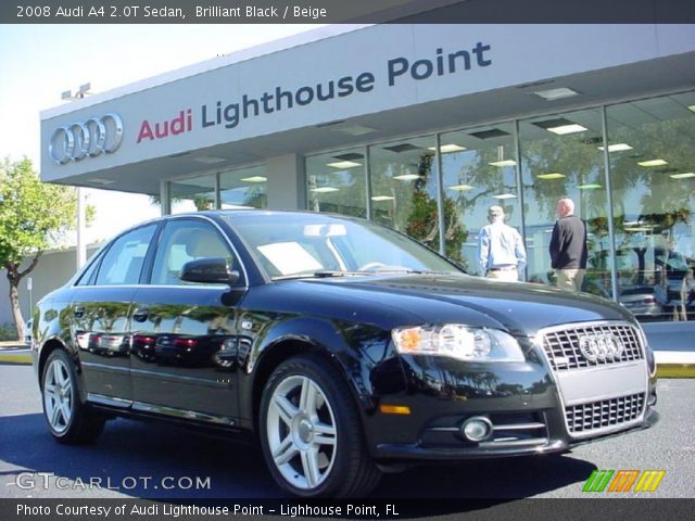2008 Audi A4 2.0T Sedan in Brilliant Black
