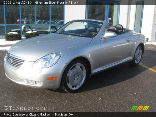 2002 Lexus SC 430 in Millenium Silver Metallic