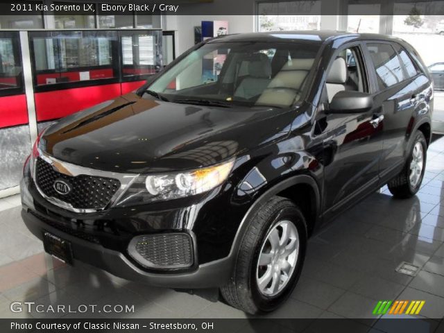 2011 Kia Sorento LX in Ebony Black