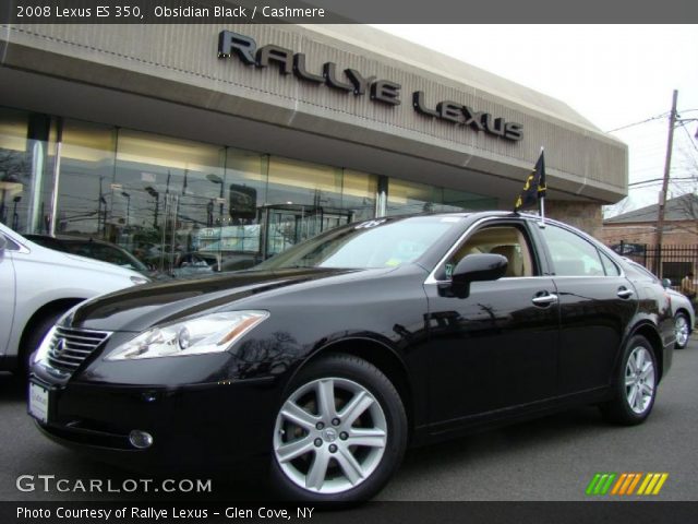 2008 Lexus ES 350 in Obsidian Black