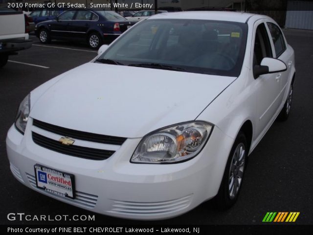 2010 Pontiac G6 GT Sedan in Summit White